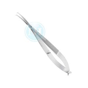 เครื่องมือจักษุแพทย์ คีมจับแบบ Clayman ปากคีมโค้ง 70 องศา ด้ามจับแบบไขว้ - Product Image 2