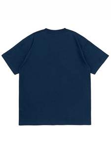 T-shirt à manches courtes en coton épais 230g pour hommes T-shirt à manches courtes en pur coton ample de couleur unie - Product Image 6
