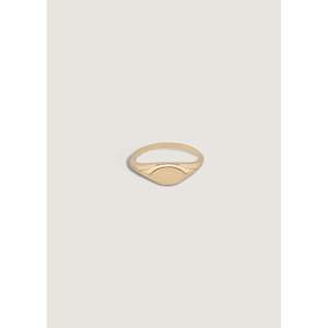Anillo de Moda Retro Eloise, Chapado en Oro y Oro Rosa, Anillo de Sello Elegante para Regalo - Product Image 3