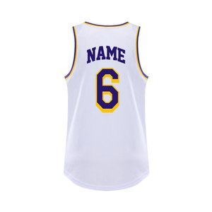 เสื้อบาสเก็ตบอลแบบไม่มีแขน เสื้อทีมบาสเก็ตบอล วัสดุเบา ดีไซน์สำหรับทีม - Product Image 2