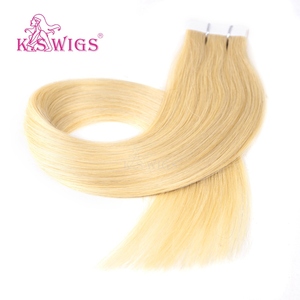 Extensiones de Cabello Humano Virgen Súper Suaves con Cinta Adhesiva, Cutícula Alineada, Trama de PU Sin Costuras, Puntas Gruesas Sin Desgarros, Adhesivo Seguro - Product Image 5