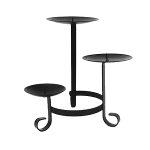 ห้องนั่งเล่นตารางตกแต่งพรรคฉลองโบราณการออกแบบที่น่าตื่นตาตื่นใจ Tealight เชิงเทียนยืนทำโดยบ้าน N แกลเลอรี่ - Product Image 6