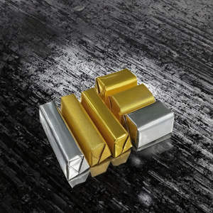 Food Grade Printed <b>Chocolate</b> <b>Wrapping</b> Paper Laminated <b>Gold</b> Aluminum Foil Sheet 0.0065mm Thickness 20-30mm Width Dubai Packaging - Product Image 3