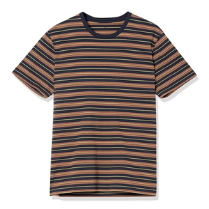 T-shirt basique en coton uni pour homme, col rond, personnalisable pour la marque – Vente en gros - Product Image 2