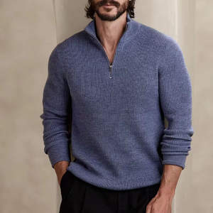 Camiseta Polo de Manga Larga para Hombre con Logotipo Personalizado, Color Sólido de Verano, Algodón Cómodo, Camiseta Informal para Hombre, Camisetas Polo con Cierre para Hombre - Product Image 3