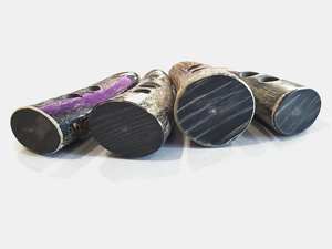 คุณภาพสูงขัดมันและเป็นธรรมชาติ100% แท้ควายฮอร์นสีดำฮอร์นเปิดปิดปลายสำหรับเสื้อผ้าและอื่นๆจากอินเดีย - Product Image 2