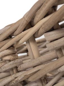 Plateau de service en rotin tissé à la main en rectangle moderne vietnamien élégant écologique poignées de transport stockage de matériaux renouvelables - Product Image 4