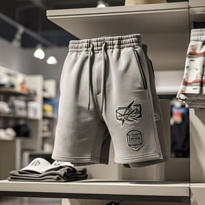 Top qualité Pemium nouveau Design Offre Spéciale longueur régulière logo personnalisé en détresse hommes sweat shorts/hommes shorts pour décontracté - Product Image 3