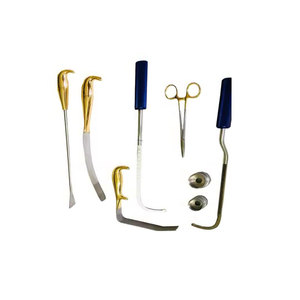 ชุดเครื่องมือผ่าตัดแยกเนื้อสัตว์แบบใช้มือ ทำจากเหล็กกล้าไร้สนิมเยอรมัน น้ำหนักเบา ทนทาน ยี่ห้อ Agris Dingman สำหรับการผ่าตัดทั่วไป ได้รับมาตรฐาน CE - Product Image 6