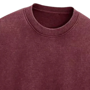 Vintage Washed Maroon Burgundy T Shirt Oversize Heavyweight Streetwear Fade Cotton Tee Custom Logo Printing Men Blank Fashion - Product Image 3