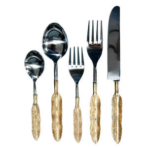 ชุดเครื่องใช้บนโต๊ะอาหารทำจากโลหะ - Product Image 2