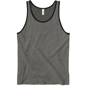 Bella Canvas Algodón Jersey Ringer Tank Top Nuevo estilo Personalizado Impreso Mejor Sin mangas Tank-Tops Ringer - Product Image 1