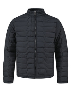 Veste matelassée d'hiver à capuche unie de couleur unie en gros, chaude et épaisse, unisexe, logo personnalisé sur le devant - Product Image 1