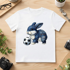 T-Shirt Casual Unisex Personalizzata con Stampa DTG, 210 GSM, 100% Cotone - Product Image 1