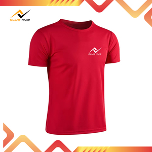 Vente en gros Rouge Unisexe Hommes Muscle Gym Col Rond T-shirt Imprimé Gym T-Shirt D'entraînement À Séchage Rapide Mèche Yoga T-Shirt Active Tops - Product Image 3