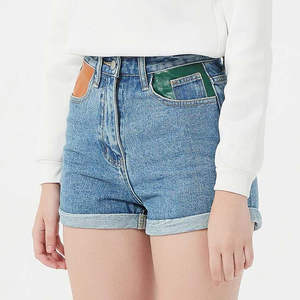 Clothing Wholesale Best Selling <b>Women's</b> Shorts Breathable From Pakistan OEM Custom Design <b>Jeans</b> Summer Shorts - Product Image 2