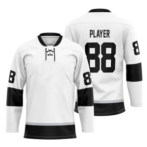 Vente en gros Vêtements de sport professionnels pour hommes Bsc Polyester Maillot de hockey sur glace Vêtements de sport d'équipe personnalisés pour l'entraînement Oem Design vierge - Product Image 6