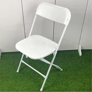 Chaise convertible moderne en acier inoxydable, pliable, pour l'intérieur et l'extérieur, pour le jardin, la cuisine, l'école, les pique-niques - Product Image 6