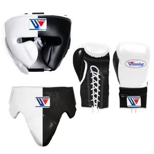 Ensemble de boxe professionnel de haute qualité, sur mesure, en cuir véritable, neuf, pour l'entraînement et le sparring en arts martiaux - Product Image 1