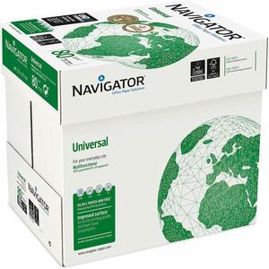 Papier copie universel A4 Navigator Model A4, 80g, blanc, solutions de bureau multifonctionnelles pour papier de qualité certifiée - Product Image 1