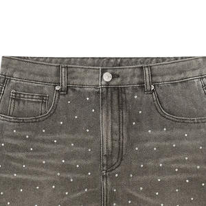 Precio al por mayor Pantalones cortos de strass Ropa de fitness Pantalones cortos de strass Spandex Poliéster Pantalones cortos de strass - Product Image 5