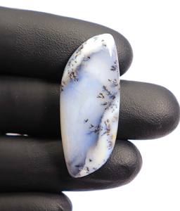 Impressionnant Dendrite Opale Gemme Précieuse Opale Gemmes Forme Fantaisie pour Faire Des Bijoux Lâche Dendrite Opale Cabochon - Product Image 1