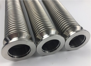 Ultra esnek vakum körük 304 paslanmaz çelik vakum körük vakum kenar Weldede körük - Product Image 4