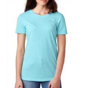 Qualité supérieure 100% doux coton T-Shirt pour les femmes multicolore décontracté court Direct usine fabrication grande taille Logo décoration - Product Image 2
