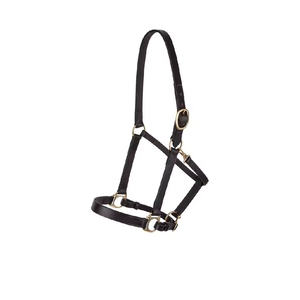 Licol de cheval en cuir de couleur personnalisé sur mesure détail de point durable compagnon de selle occidentale de Style de course anglaise - Product Image 5