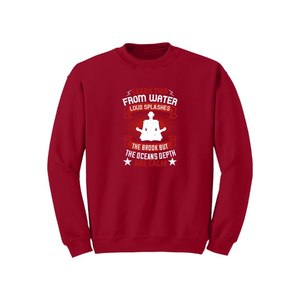 Sudadera de mezcla de algodón con estampado de temas de Buda, 12 opciones de color, estilo informal 260-280 GSM, colocación de diseño personalizable para invierno - Product Image 4