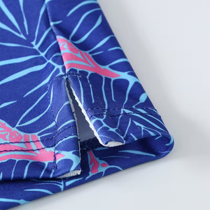 Polo de golf avec impression par sublimation Polo de golf slim fit en polyester à demi-manches avec impression personnalisée - Product Image 5