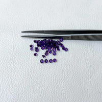 2.25mm naturel améthyste à facettes coupe ronde pierres précieuses en vrac prix d'usine de gros acheter maintenant auprès du fabricant concessionnaire fournisseur