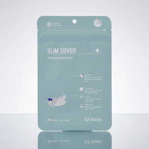 Patch anti-acné hydrocolloïde ultra-fin invisible - Fabriqué en Corée - EZ Touch Slim Cover 12 mm Patch cicatrisant extra-fin pour l'acné - Product Image 1