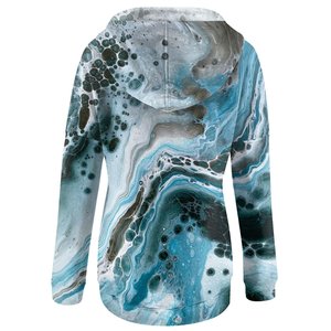 Conjunto de sudaderas con capucha de alta calidad para mujer, sudaderas con capucha bordadas personalizadas para mujer, Sudadera con capucha de talla estadounidense para mujer - Product Image 6