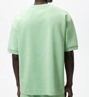 Nouveauté T-shirt Boxy pour Homme 100% Coton Léger Séchage Rapide Écologique Impression de Logo Personnalisée Service OEM
