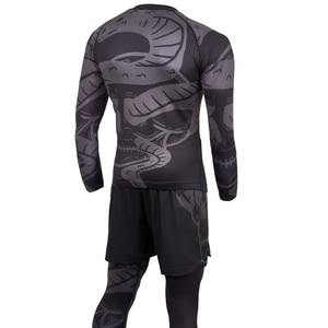 Ropa Deportiva para Hombre, Protección UV, Logotipo Personalizado, Spandex/Poliéster, Tela de Alta Calidad de 240 g, Manga Larga/Corta, Ropa de Gimnasio, Traje de Baño - Product Image 5