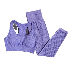 Fitness & Yoga Wear 3pc Halter <b>Leopard</b> Plus Size Seamless Women Yoga Set Workout Sportswear Gym Clothing Sports Suits - Product Image 5