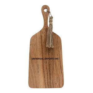 Tabla de cortar de madera redonda Tabla de cortar hecha a mano de excelente calidad Tabla de cortar de madera de lujo de alta calidad - Product Image 3