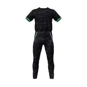 Qualité supérieure Imprimé Personnalisé Nom D'équipe Numéro Séchage Rapide Évacuation De L'humidité Respirant Collège Baseball Uniformes Ensembles - Product Image 2