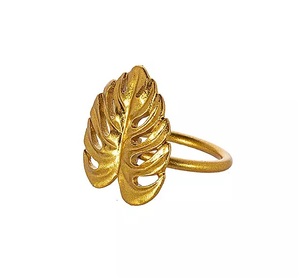 Abordable Top Vente Accessoires De Table Anneau De Serviette En Métal Or Fini Meilleur Anneau De Serviette De Table De Mariage. - Product Image 5