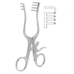 Nouveau rétracteur de retenue automatique de produit vétérinaire professionnel avec crochet par cinq CE chirurgical approuvé ISO - Product Image 5