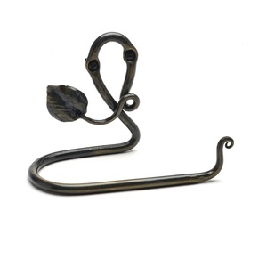 Stylish Design Wall Mounted Pure Iron Toilet <b>Paper</b> Holder Finest Quality Customized Shape Iron <b>Tissue</b> Holder - Product Image 6