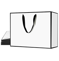 Sacs Shopping en Papier Kraft de Luxe avec Logo Personnalisé Imprimé, pour Petites Entreprises, Emballage Vêtements Chaussures, Design Élégant pour Sac Cadeau