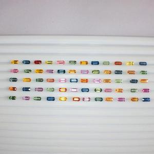 Zafiro Multicolor Corte Esmeralda Natural Certificado por IGI Calidad AAA 65 quilates - Product Image 1