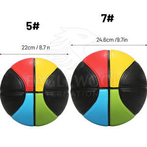 Customized Your Own Design High Quality PU <b>Basketball</b> <b>Size</b> <b>5</b> Wholesale for Training - Product Image 3
