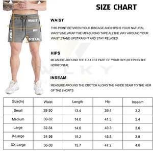 Shorts de sport respirants pour hommes, fabriqués sur mesure, service OEM, shorts décontractés pour la salle de sport et le fitness - Product Image 6