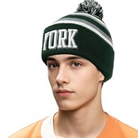 Bonnet SAVOW FIGHT WEAR avec logo personnalisé, jacquard rayé, ajustable, usage quotidien, tissu 100% acrylique, coupe confortable