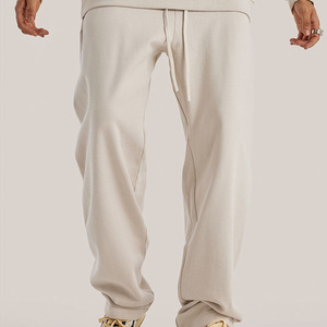 Pantalon de survêtement baggy surdimensionné pour homme Pantalon de jogging ample à jambes larges avec cordon de serrage à la taille pour Hip Hop et Street Fashion - Product Image 1