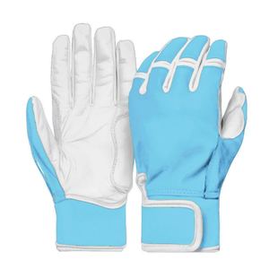 Guantes de bateo de béisbol de cuero DynamicPro Cabretta últimos al por mayor hechos a medida de alta calidad duraderos ligeros profesionales - Product Image 5