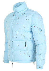High Quality <b>Men's</b> Lightweight Puffer <b>Jacket</b> Stand Collar Windproof Winter Coat <b>Packable</b> Padded Design - Product Image 3